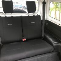 Wetseat Seat Cover Bundle with Black Stitching to suit Suzuki Jimny GJ 12/2018 - Onwards Dual Cab