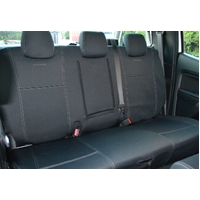 Wetseat Seat Cover Bundle with Blue Stitching to suit Ford Ranger PX 12/2020-06/2022 Dual Cab (FX4/Sport/XLT/XLT Hi-Rider)