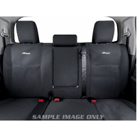 Wetseat Seat Cover Bundle with Charcoal Stitching to suit Toyota Hilux 09/2015 - Onwards (SR/SR5/ROGUE/RUGGED/X)