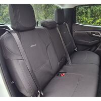 Wetseat Seat Cover Bundle with Charcoal Stitching to suit Mazda BT-50 TF 2020 - Onwards Dual Cab