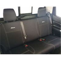 Wetseat Seat Cover Bundle with Charcoal Stitching to suit Nissan Navara NP300 2018 - 11/2020 Dual Cab