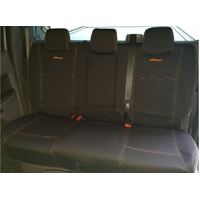 Wetseat Seat Cover Bundle with Orange Stitching to suit Ford Ranger PX 12/2020 - 06/2022 Dual Cab (FX4 Max/Wildtrak)