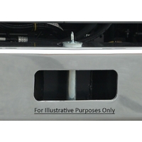 ECB Polished Deluxe 3 BullBar with towpin to suit Isuzu NPR NC Standard 1996 - 2004