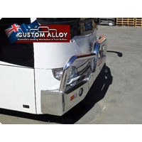 ECB Polished Deluxe 4 BullBar to suit Higer Ryder 8.5M 35+1 2009 - Onwards