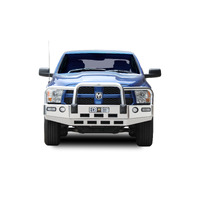 ECB Polished BullBar with Bumper Lights to suit Dodge Ram 1500 DS Express 07/18 - Onwards