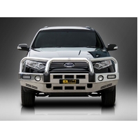 ECB Black Ripple BullBar with Bumper Lights to suit Ford Territory SZ 05/11 - 09/14