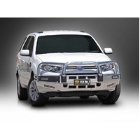 ECB Silver Hammertone BullBar to suit Ford Territory SZ MKII 10/14 - Onwards