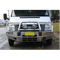 ECB Polished BullBar to suit Ford Transit VM RWD Only 09/06 - 08/14