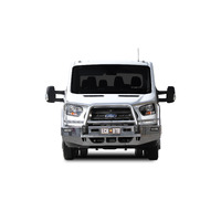 ECB Textura Black BullBar to suit Ford Transit VO Cab Chassis 05/19 - Onwards