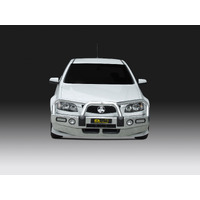 ECB Polished BullBar with Bumper Lights to suit Holden Commodore VE S2 SS 09/10 - 04/13
