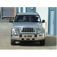 ECB Polished BullBar to suit Jeep Cherokee KK 03/08 - 05/14