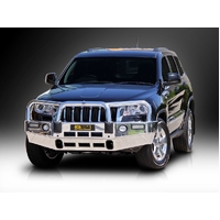 ECB Black Ripple BullBar with Bumper Lights to suit Jeep Grand Cherokee MY12 Laredo MY12 - MY13