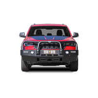 ECB Silver Hammertone BullBar to suit Jeep Grand Cherokee TrailHawk 09/17 - Onwards