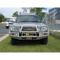 ECB Polished Winch BullBar to suit LExus LX470 04/98 - 12/07