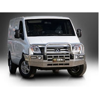 ECB Silver Hammertone BullBar to suit LDV V80 2013 - 12/18