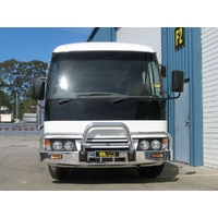 ECB Polished BullBar to suit Fuso Rosa Bus 2002 - 09/20