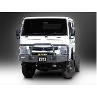 ECB Polished Winch BullBar to suit Fuso Canter 4X4 05/12 - Onwards