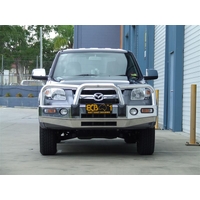 ECB Black Ripple BullBar with Bumper Lights to suit Mazda BT-50 2WD/4WD 09/08 - 09/11