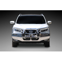 ECB Polished BullBar to suit Nissan Qashqai Series 2 &amp; 3 09/17 - 05/22