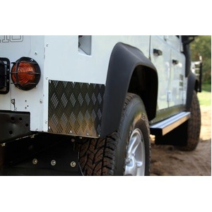 Land Rover Defender 110 (1983-2016) Sill Protector / Black by Front Runner - BPLD003