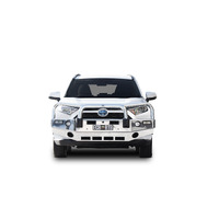 ECB Textura Black BullBar with Bumper Lights to suit Toyota Rav4 Cruiser 01/19 - Onwards