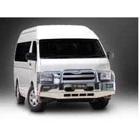 ECB Polished BullBar to suit Toyota HiAce SLWB 02/14 - 05/19