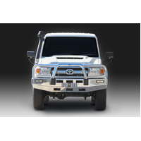 ECB Polished BullBar to suit Toyota LandCruiser 79 Series Single Cab 11/16 - Onwards