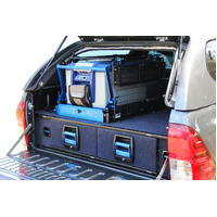 MSA 4x4 Complete Dual Drawer Kit to suit Toyota Hilux 2015 - Onwards
