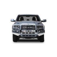 ECB Textura Black BullBar with Bumper Lights to suit Dodge Ram 1500 DT Petrol 06/19 - Onwards