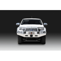 ECB Polished BullBar with Bumper Lights to suit Ford Everest UA II MY19 Trend 09/18 - 05/22