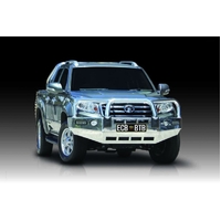 ECB Polished BullBar with Bumper Lights to suit Great Wall Steed Dual Cab 07/16 - 08/21