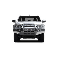 ECB Silver Hammertone BullBar to suit Isuzu D-Max 2WD/4WD 07/20 - Onwards