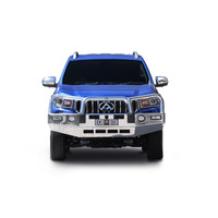 ECB Textura Black BullBar with Bumper Lights to suit LDV T60 07/17 - 08/21