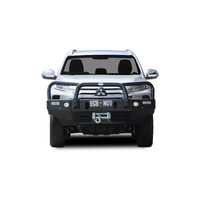 ECB Textura Black Winch BullBar to suit Mitsubishi Pajero Sport Exceed 11/19 - Onwards