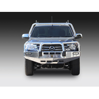 ECB Black Ripple BullBar to suit Mazda BT-50 4WD 05/18 - 06/20