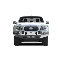 ECB Textura Black Winch BullBar to suit Nissan Navara 12/20 - Onwards