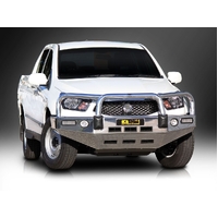 ECB Black Ripple BullBar with Bumper Lights to suit Ssangyong Actyon Sports 03/12 - Onwards