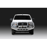 ECB Polished BullBar to suit Toyota HiLux SR 4WD Wide Cab 07/15 - 05/18
