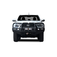 ECB Textura Black Winch BullBar to suit Toyota HiLux SR &amp; SR5 Wide Cab 09/20 - Onwards