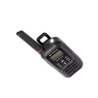 EcoXGear EcoXTalk 1 Watt UHF CB Handheld Radio - Black (Twin Pack)
