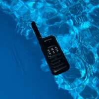 EcoXGear EcoXTalk 2 Watt UHF CB Handheld Radio - Black (Twin Pack)