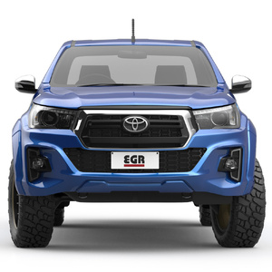 EGR Fender Flares Full Set to suit Toyota Hilux N80 2020 - 2023 Wide Body (Silver Sky Smooth)