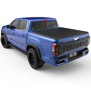 EGR Fender Flares Full Set to suit LDV T60 2021 - Onwards (Ultra Matte Black Unpainted Smooth)