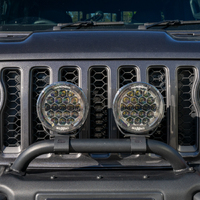 HARDKORR 7&quot; CLEAR LIGHT COVER (PAIR)