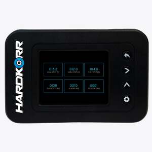 HARDKORR REMOTE BATTERY MONITOR WITH HIGH-PRECISION 100V/500A SHUNT and Bluetooth