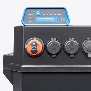 HARDKORR HEAVY DUTY BATTERY BOX PRO with 40A DC-DC CHARGER (12V)