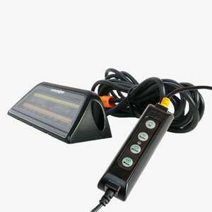 HARDKORR TRI-COLOUR ANGLED LED WORK LIGHT (BLACK)