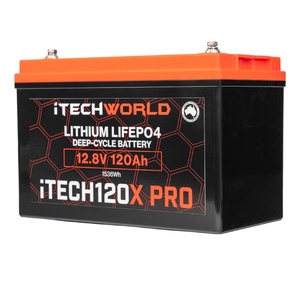 iTechWorld 120AH Lithium Deep Cycle Battery (12V)