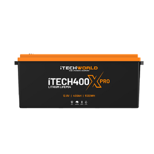 iTechWorld 400AH Lithium Deep Cycle Battery (12V)