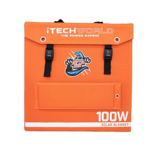 iTechWorld 100W Solar Blanket with Raptor Skin